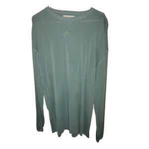 The Territory Ahead blue Men’s Sweater XL  Close Knit Long Sleeves 100% Silk